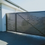 aluminum slat gates