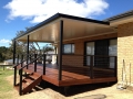 Timber Decking and insulated Patio Roofing